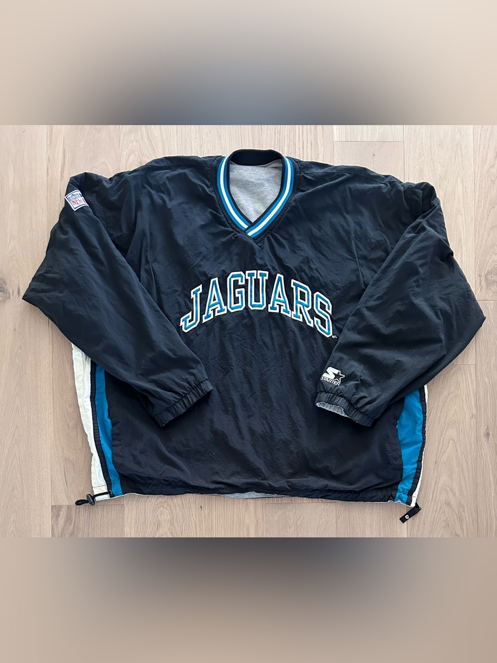 Vintage STARTER Pro Line Jacksonville Jaguars Reversible NFL Football Jacket